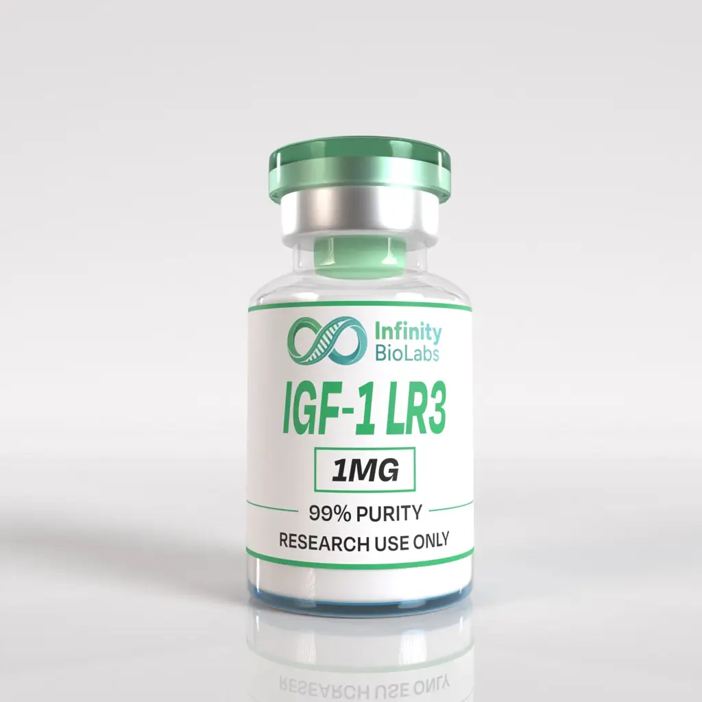 IGF-1 LR3 99% purity vial